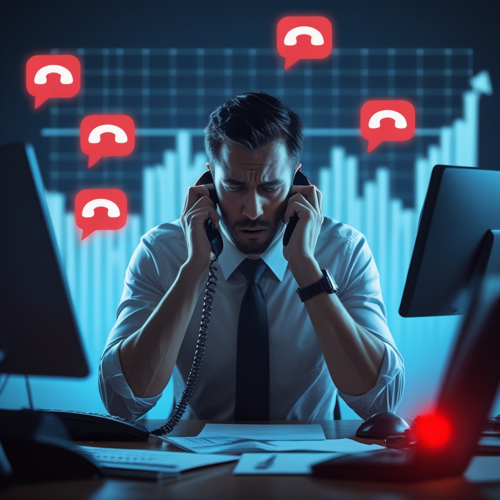 leonardo phoenix 10 a stressed small business owner sitting at 3